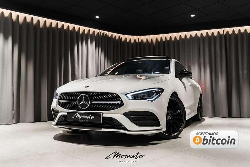 Blanco Usado 2022 Mercedes CLA200 Coupe | 35.800 € (Caro) - Imagen 1/4