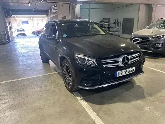 Usado Mercedes GLC250 211 CV (155 kW) 2018 Negro SUV
