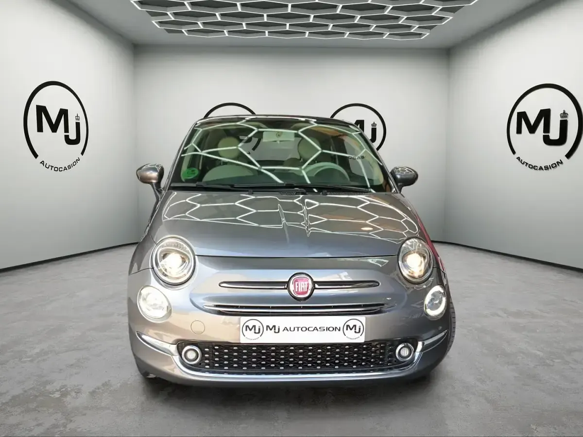 Usado Fiat 500 Lounge 69 CV (50 kW) 2016 Gris Utilitario