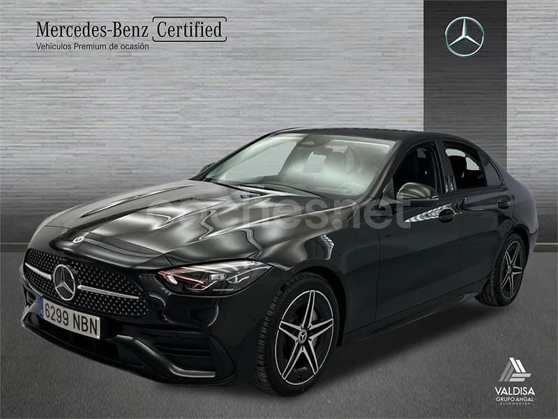 Negro Usado 2025 Mercedes C220 Berlina | 53.900 € (Un poco caro) - Imagen 1/4