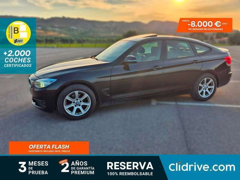 Negro Usado 2014 BMW 318 Gran Turismo Berlina | 14.790 € (Buen precio) - Imagen 1/4