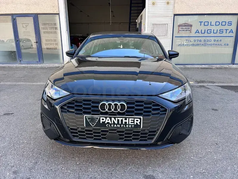 Usado Audi A3 150 CV (110 kW) 2021 Negro Berlina