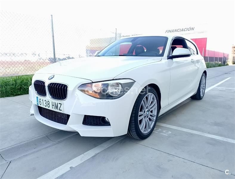 Usado BMW 118 M Sport 143 CV (105 kW) 2012 Blanco Utilitario