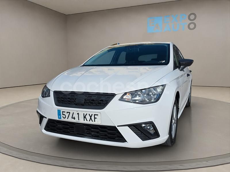 Usado Seat Ibiza Reference 80 CV (58 kW) 2019 Blanco Berlina