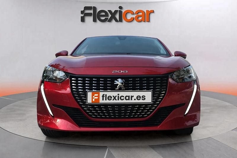 Usado Peugeot 208 Active 101 CV (74 kW) 2019 Amarillo Utilitario