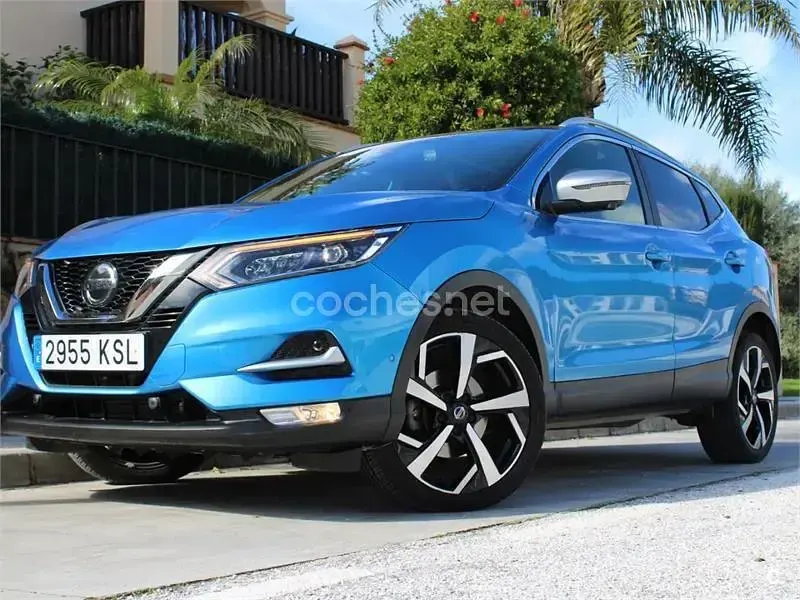 Usado Nissan Qashqai N-Connecta 130 CV (95 kW) 2018 Azul SUV