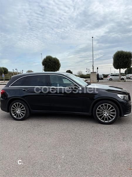 Usado Mercedes GLC250 AMG line 204 CV (150 kW) 2016 Negro SUV
