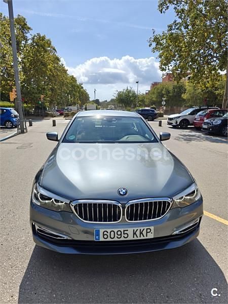 Gris / plata Usado 2018 BMW 520 Luxury Line Berlina | 25.000 € (Buen precio) - Imagen 1/4