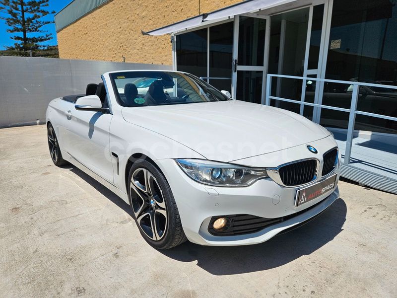 Usado BMW 420 Sport Line 184 CV (135 kW) 2014 Blanco Descapotable