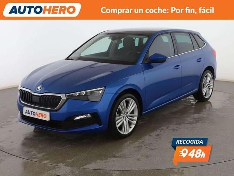Usado Skoda Scala Style 150 CV (110 kW) 2020 Azul Utilitario