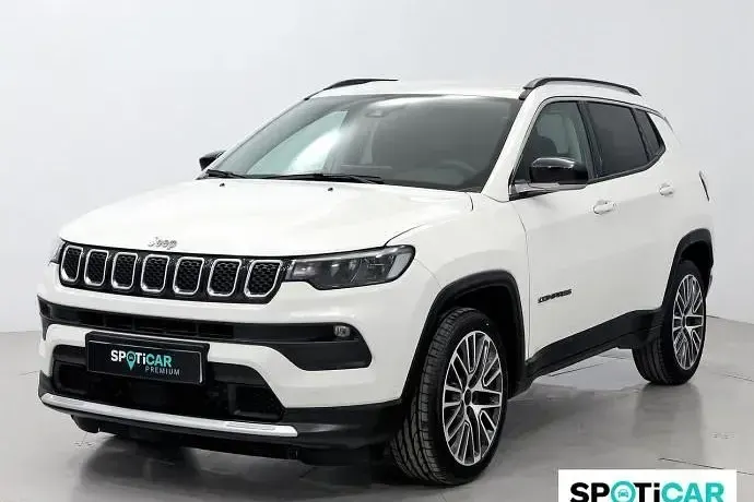 Usado Jeep Compass Limited 130 CV (95 kW) 2022 Blanco SUV