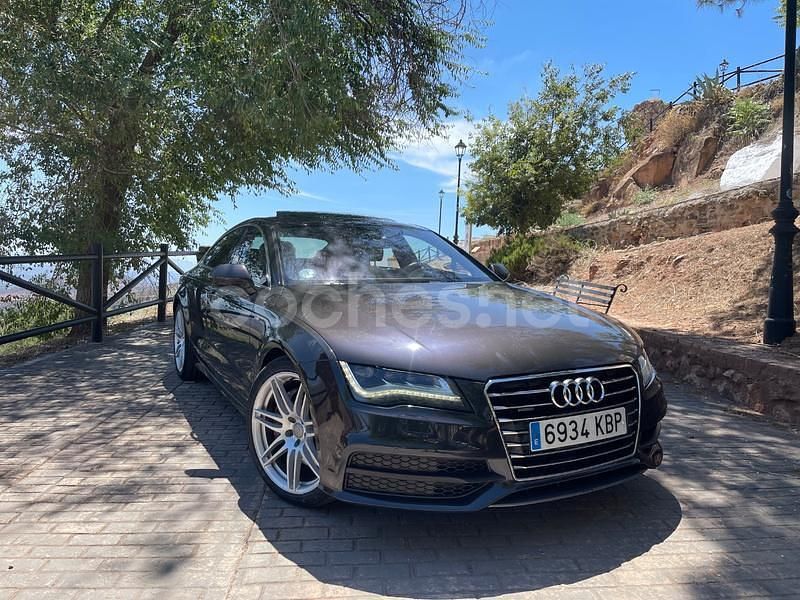 Gris / plata Usado 2011 Audi A7 Sportback Exclusive Utilitario | 16.990 € (Super precio) - Imagen 1/4