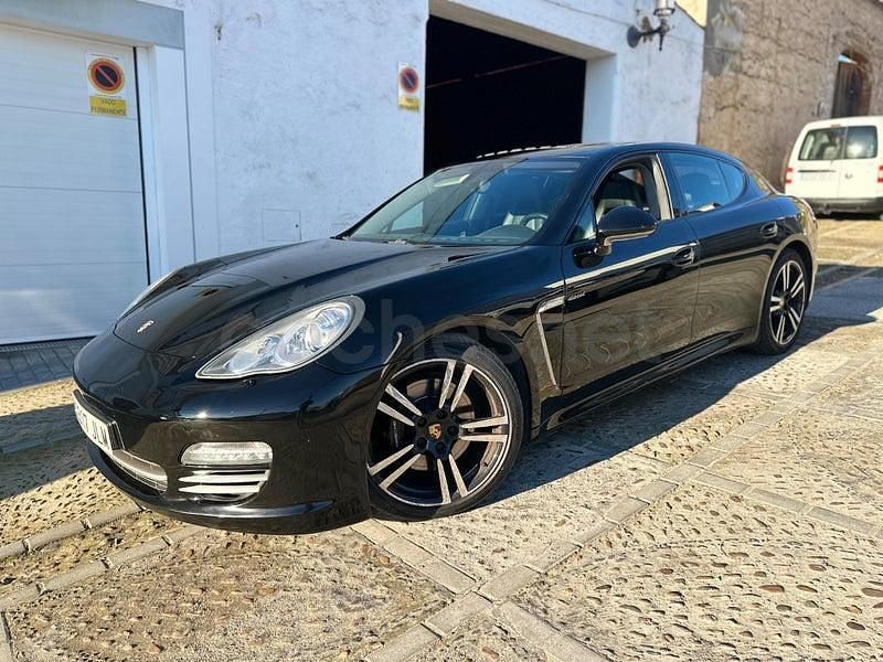 Usado Porsche Panamera 300 CV (220 kW) 2014 Negro Utilitario