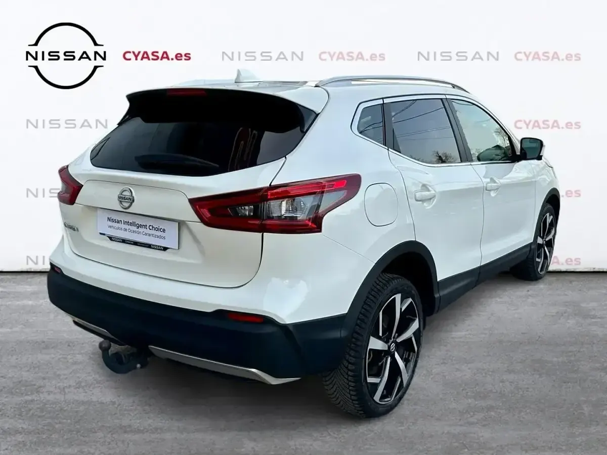 Usado Nissan Qashqai Tekna 150 CV (110 kW) 2020 Blanco SUV