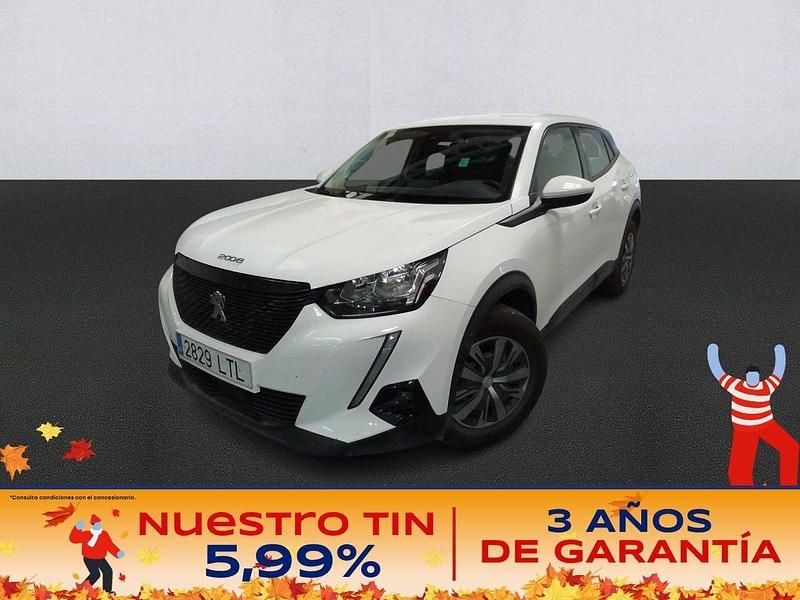 Blanco Usado 2021 Peugeot 2008 Active SUV | 11.950 € (Precio justo) - Imagen 1/2