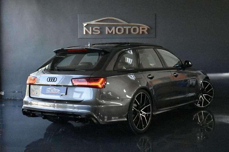 Usado Audi RS6 560 CV (411 kW) 2018 Gris / plata Familiar