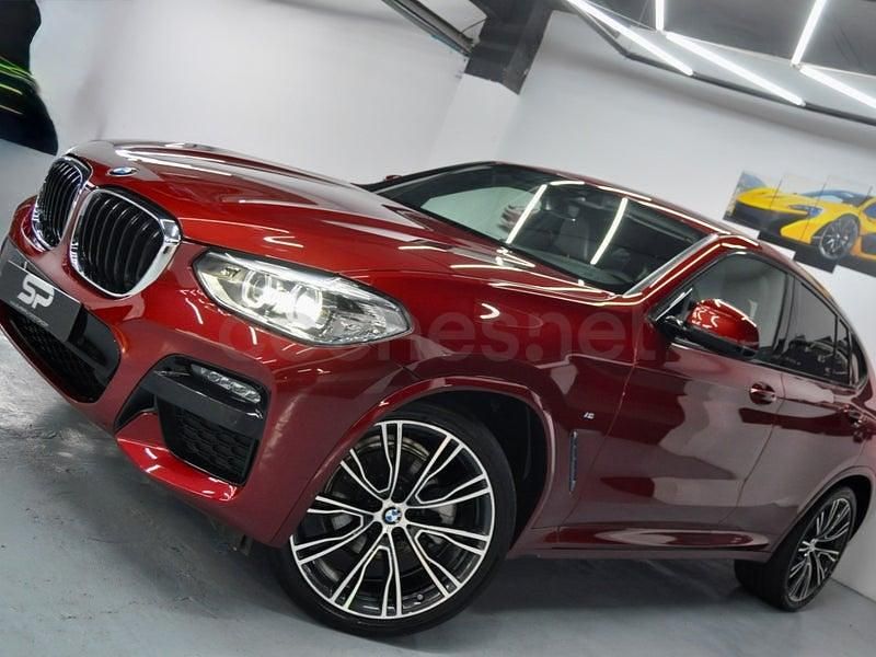 Usado BMW X4 190 CV (139 kW) 2021 Granate SUV