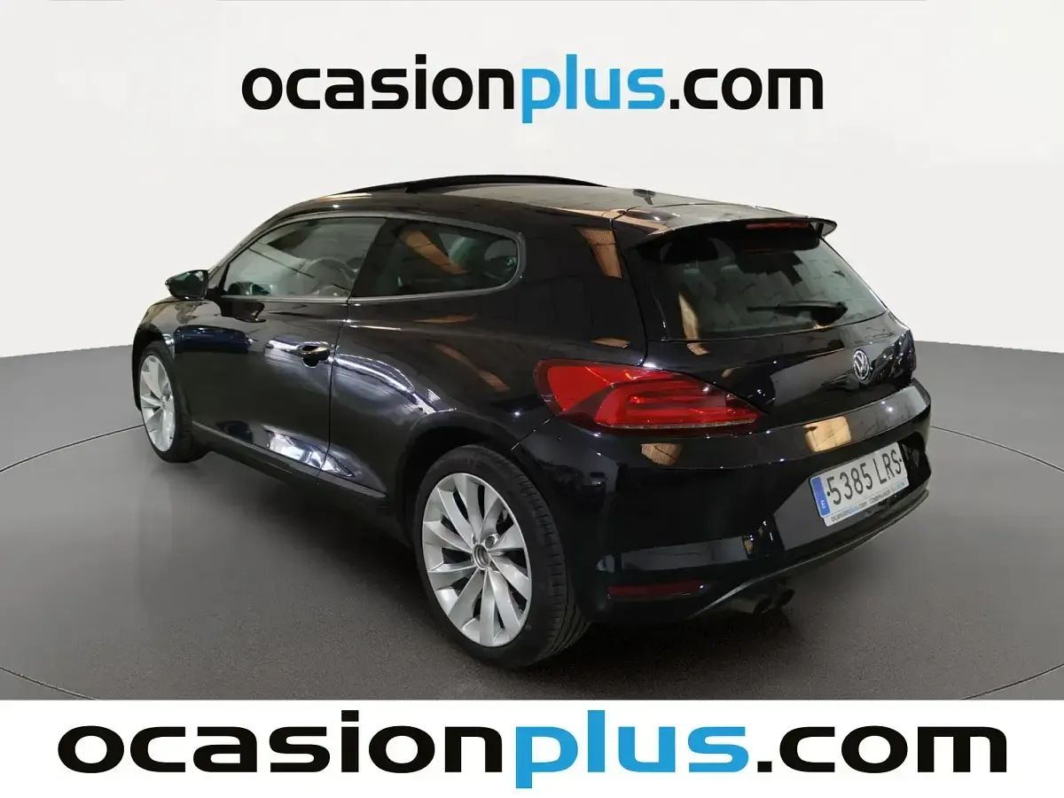 Usado VW Scirocco R-line 125 CV (91 kW) 2018 Negro Coupe