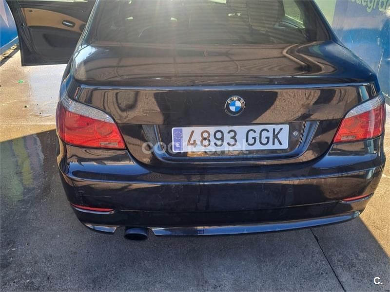 Usado BMW 520 163 CV (119 kW) 2008 Negro Berlina
