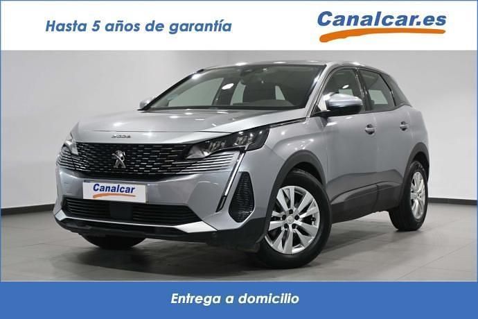 Usado Peugeot 3008 Active 131 CV (96 kW) 2021 Gris SUV