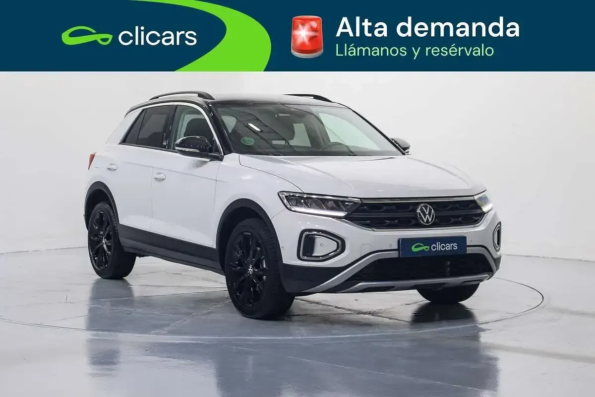 Usado VW T-Roc 110 CV (80 kW) 2023 Blanco SUV