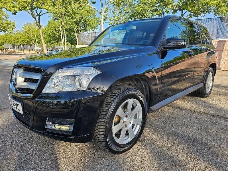Usado Mercedes GLK220 170 CV (125 kW) 2010 Negro SUV