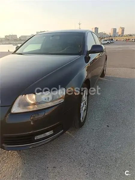 Usado Audi A6 170 CV (125 kW) 2009 Negro Berlina