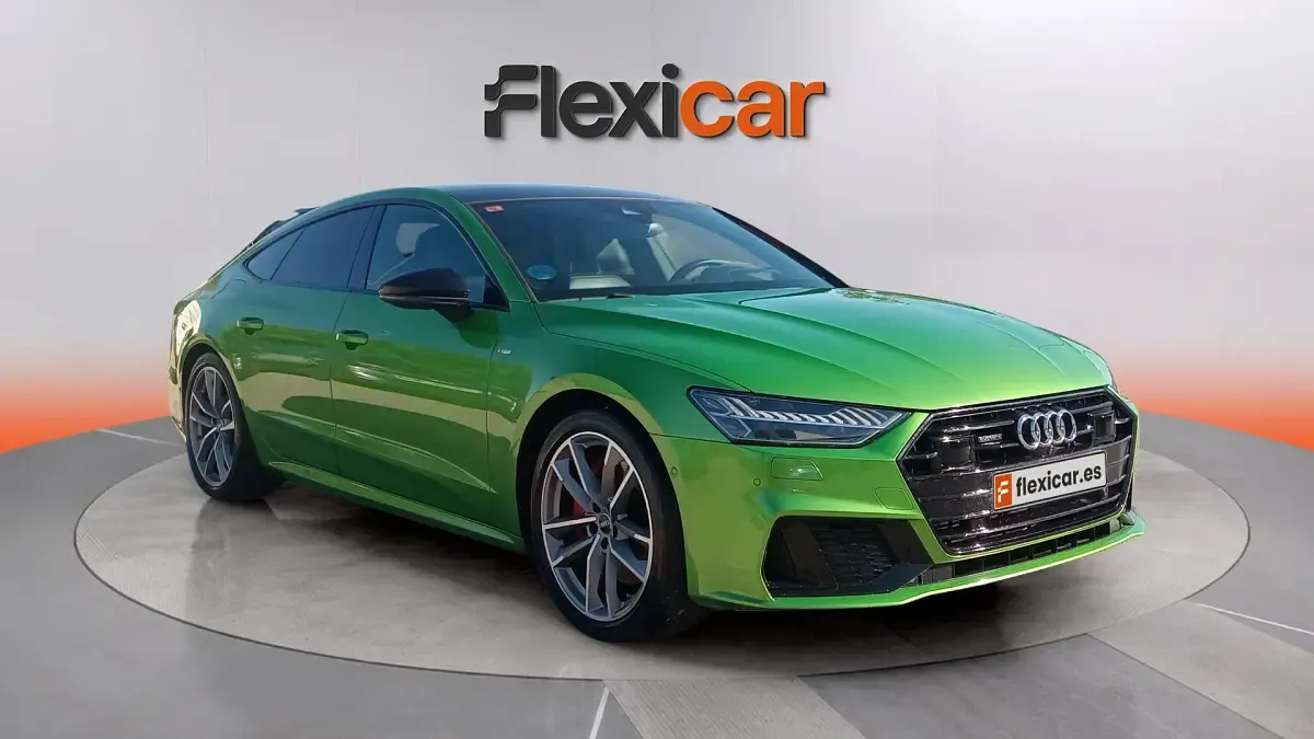 Usado Audi A7 Premium 367 CV (269 kW) 2023 Verde Berlina