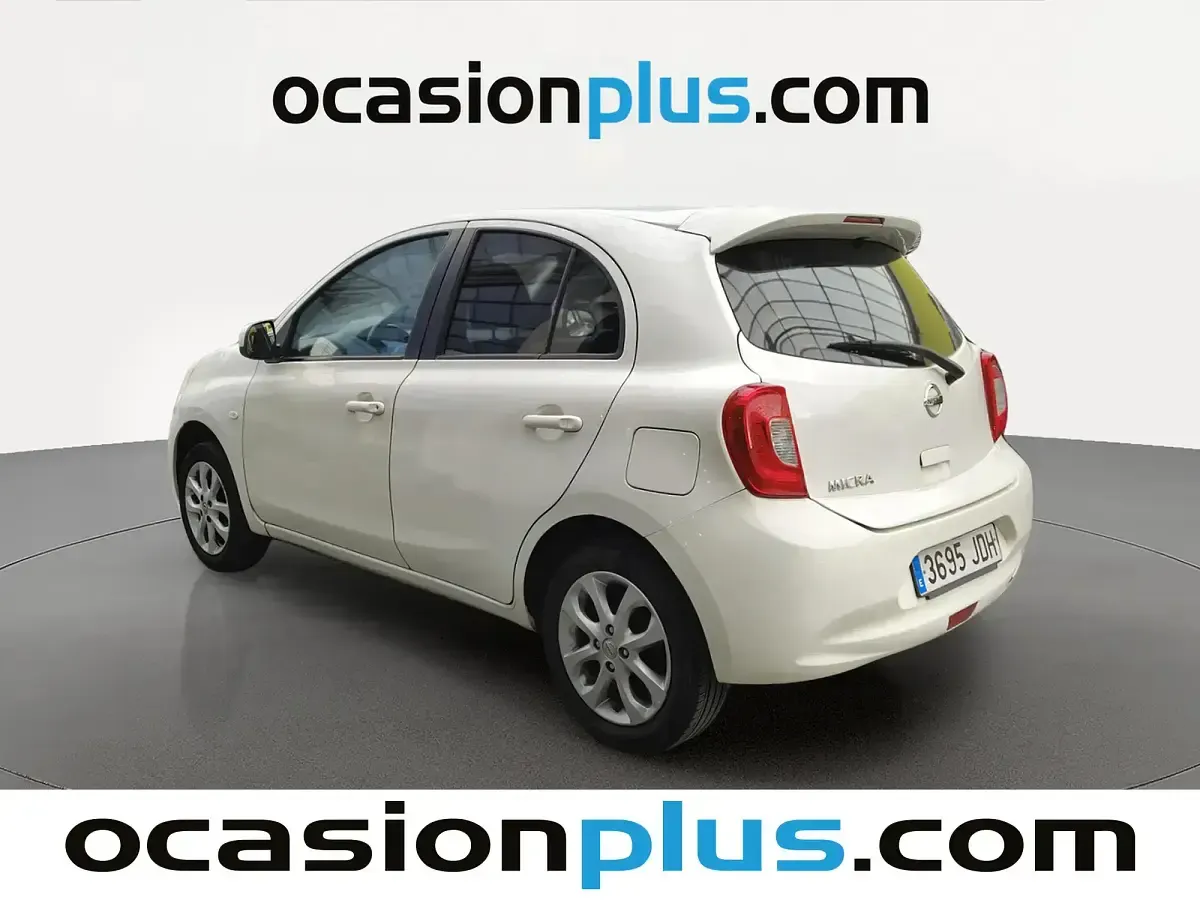 Usado Nissan Micra Acenta 80 CV (58 kW) 2015 Blanco Utilitario