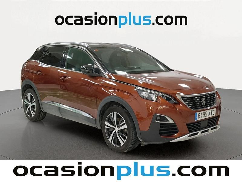 Usado Peugeot 3008 GT-line 131 CV (96 kW) 2019 Marrón SUV