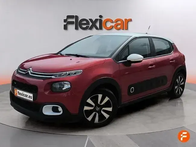 Usado Citroën C3 Feel 68 CV (50 kW) 2017 Rojo