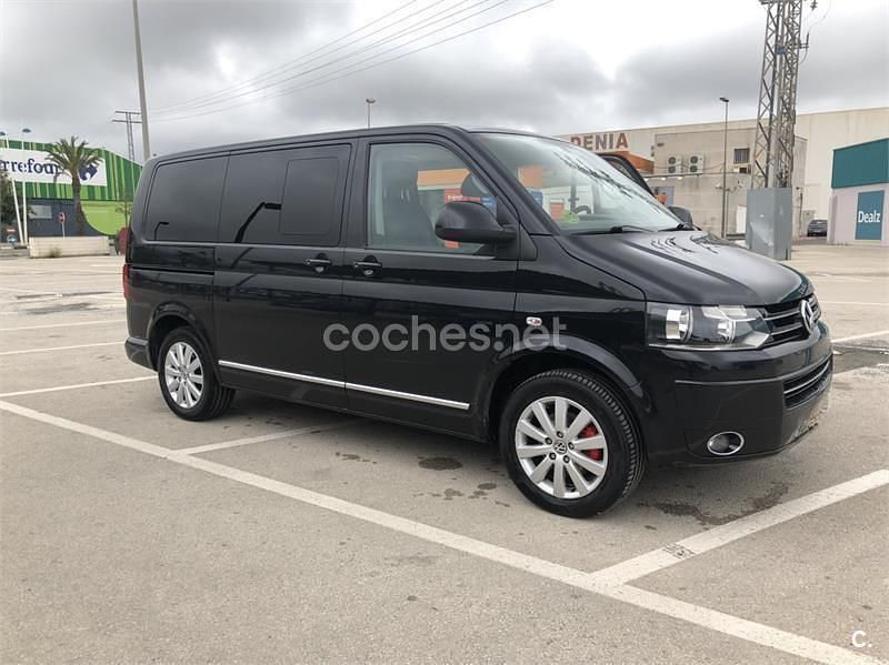 Usado VW Multivan Highline 140 CV (102 kW) 2010 Negro Monovolumen