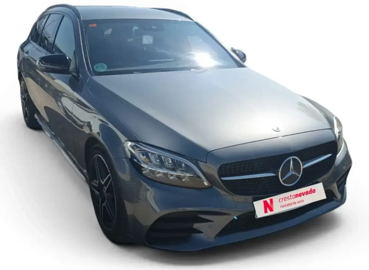 Usado Mercedes C220 194 CV (142 kW) 2021 Gris Familiar