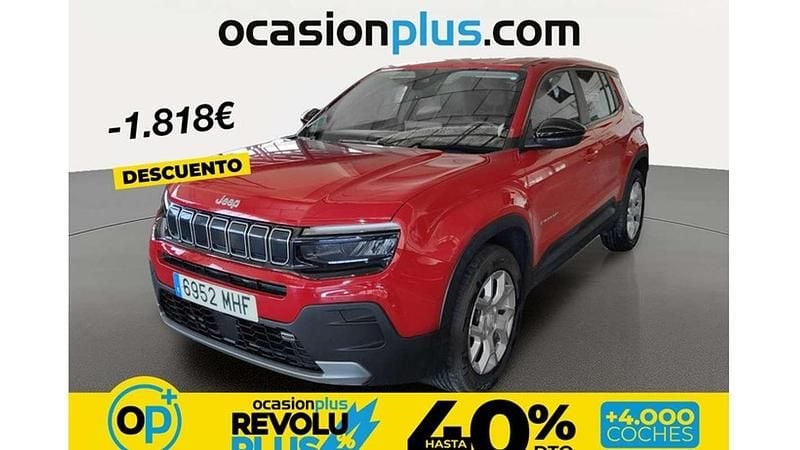 Usado Jeep Avenger Altitude 101 CV (74 kW) 2023 Rojo SUV