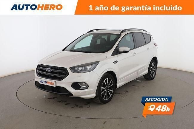 Blanco Usado 2017 Ford Kuga ST-Line SUV | 14.599 € (Precio justo) - Imagen 1/4