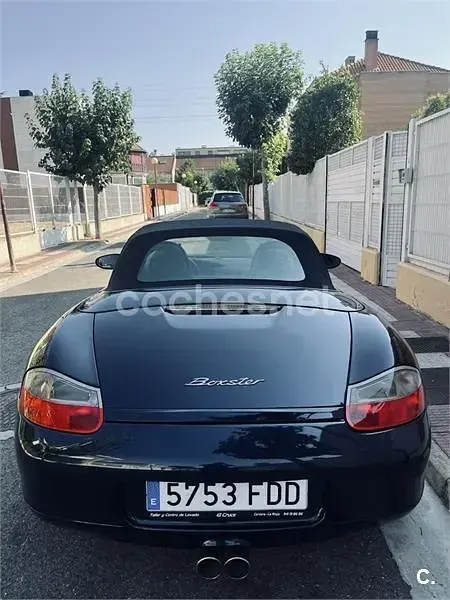 Usado Porsche Boxster 220 CV (161 kW) 2001 Azul Descapotable
