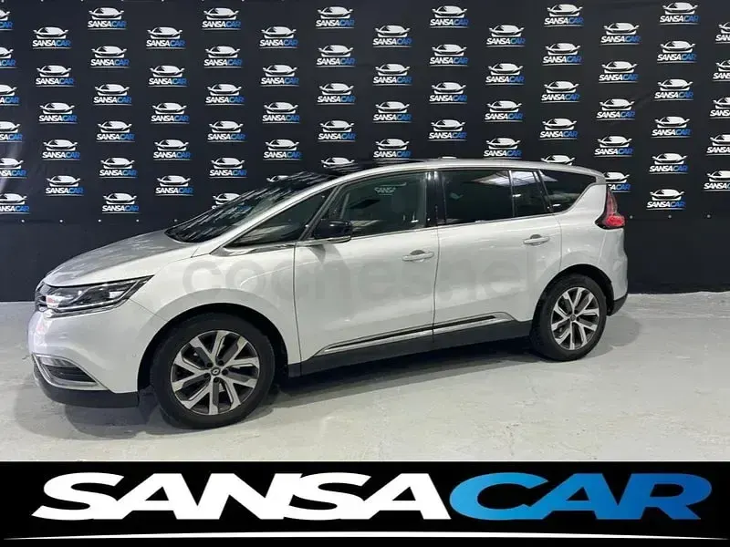 Usado Renault Espace Zen 160 CV (117 kW) 2016 Gris / plata Monovolumen