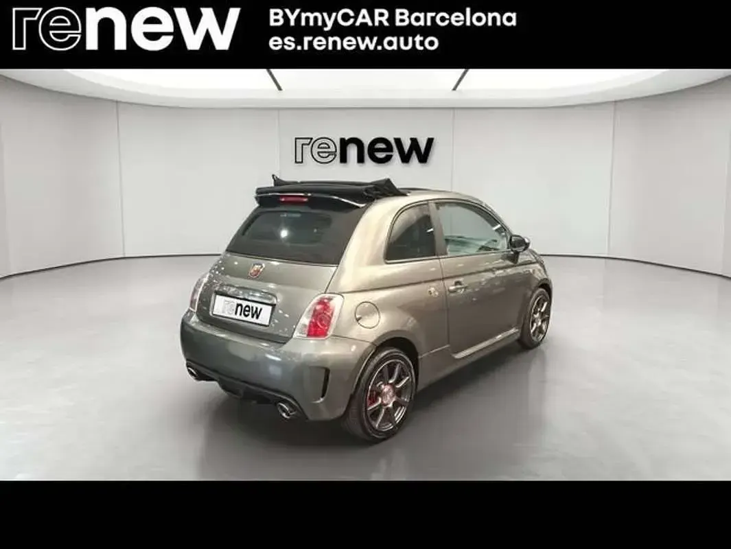 Usado Abarth 500C 140 CV (102 kW) 2015 Gris Descapotable