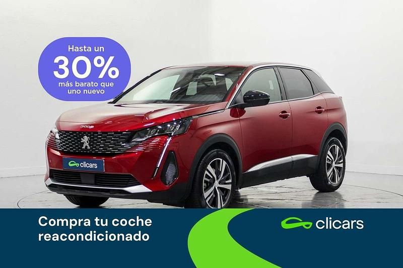 Rojo Usado 2023 Peugeot 3008 Allure SUV | 18.190 € (Buen precio) - Imagen 1/4
