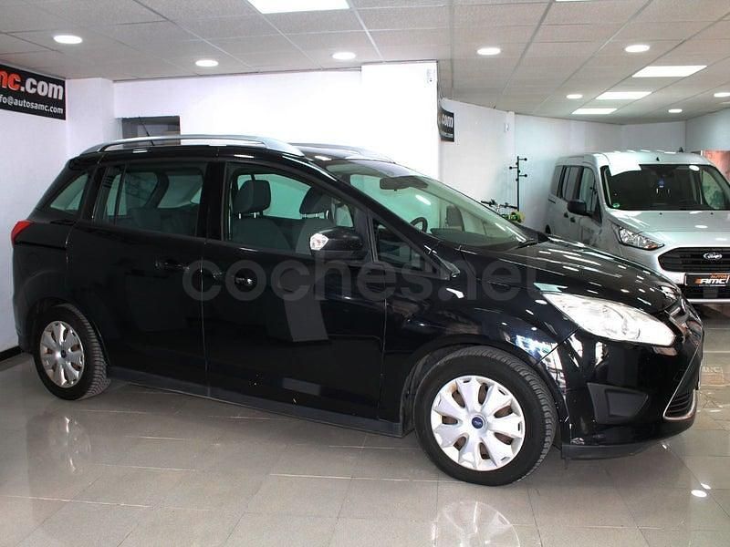 Usado Ford Grand C-Max Trend 115 CV (84 kW) 2013 Negro Monovolumen