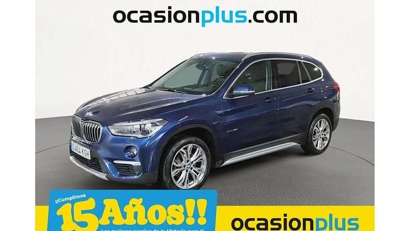 Azul Usado 2017 BMW X1 SUV | 22.750 € (Un poco caro) - Imagen 1/4