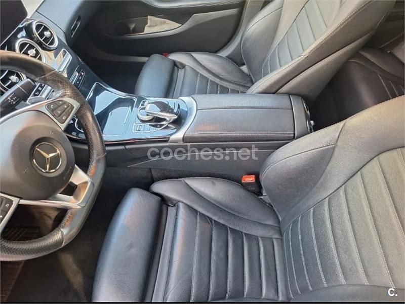 Usado Mercedes C220 AMG line 170 CV (125 kW) 2016 Blanco Familiar