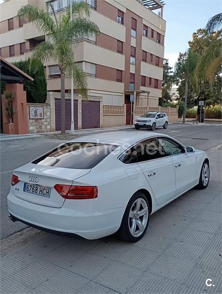 Usado Audi A5 Sportback 143 CV (105 kW) 2011 Blanco Utilitario