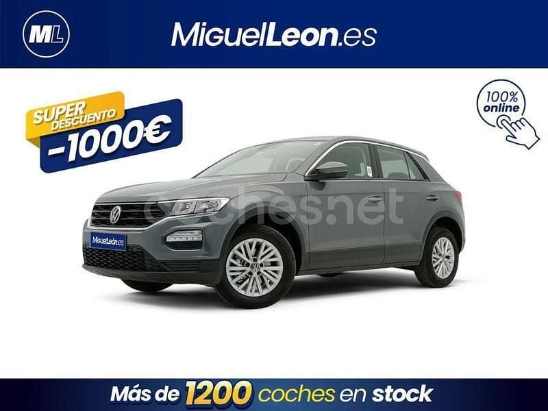 Gris Usado 2021 VW T-Roc Edition SUV | 17.985 € (Precio justo) - Imagen 1/4