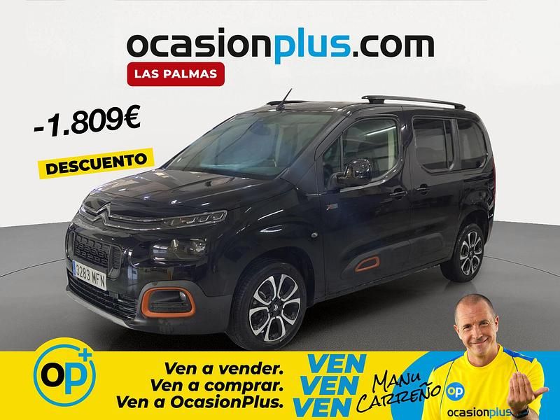 Usado Citroën Berlingo Business Class 102 CV (75 kW) 2023 Negro Monovolumen