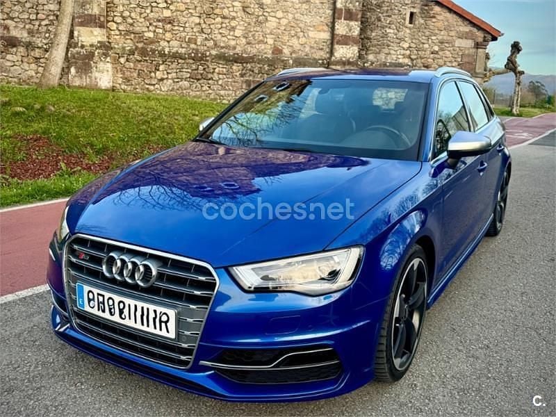 Usado Audi S3 Premium 300 CV (220 kW) 2014 Azul Berlina