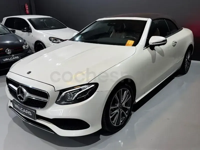Usado Mercedes E350 299 CV (219 kW) 2019 Blanco Descapotable
