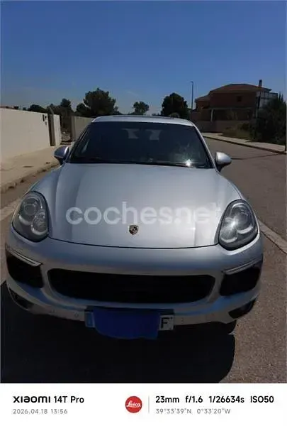 Usado Porsche Cayenne 262 CV (192 kW) 2017 Gris / plata SUV