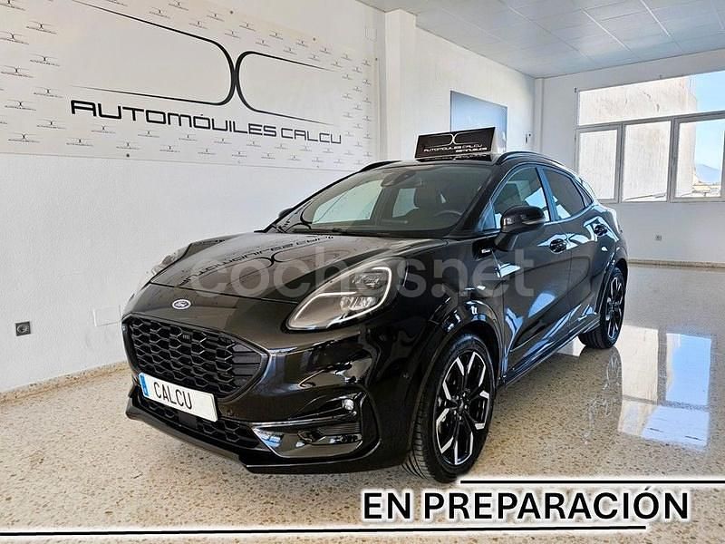Negro Usado 2023 Ford Puma ST-Line X SUV | 18.950 € (Precio justo) - Imagen 1/4