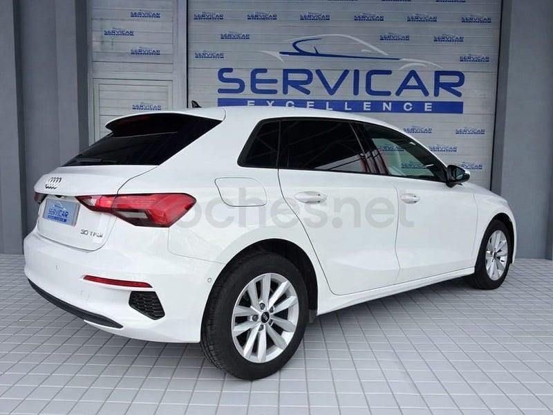 Usado Audi A3 Advanced Plus 110 CV (80 kW) 2022 Blanco Berlina